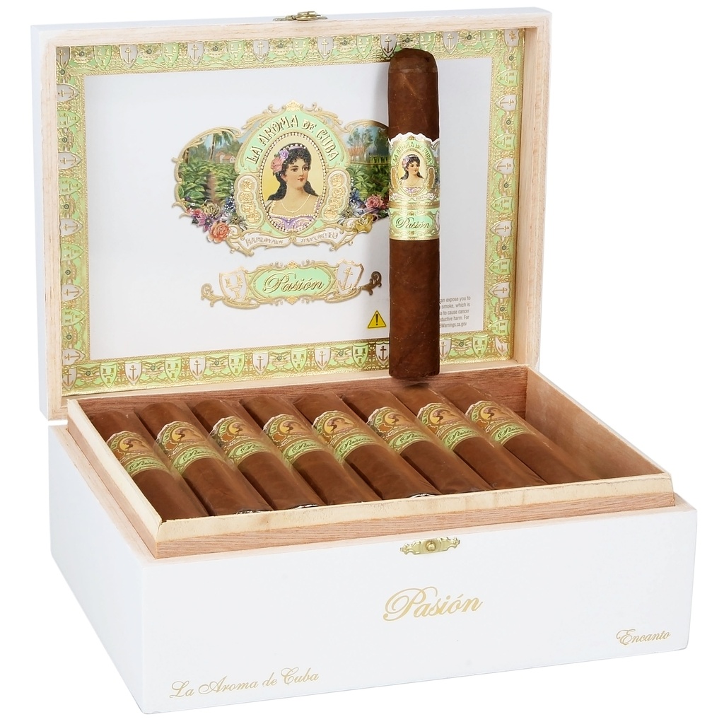 La Aroma de Cuba Pasion Encanto Box of 25 - 6" x 60