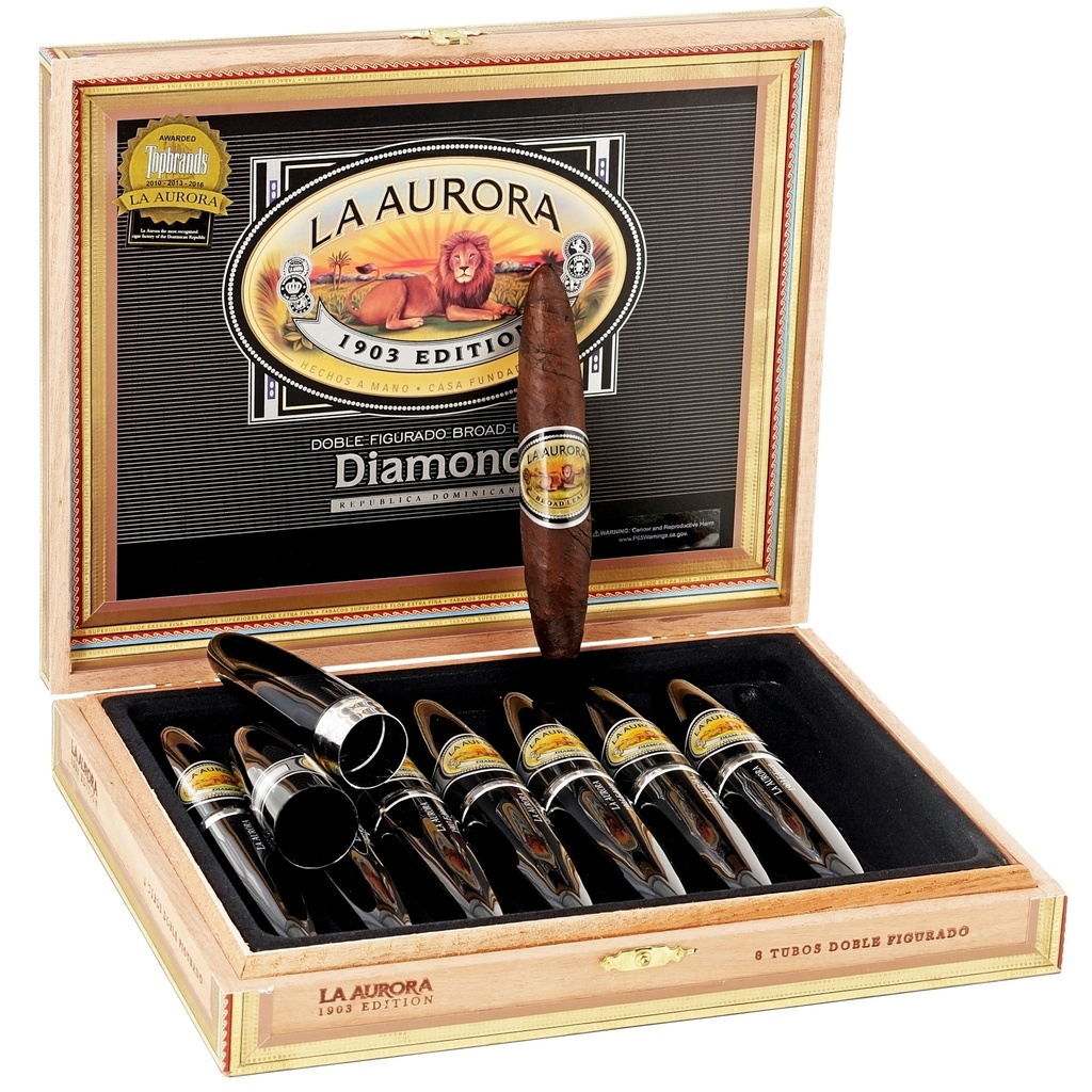 La Aurora Preferidos Broadleaf Diamond Tubes 5" * 54