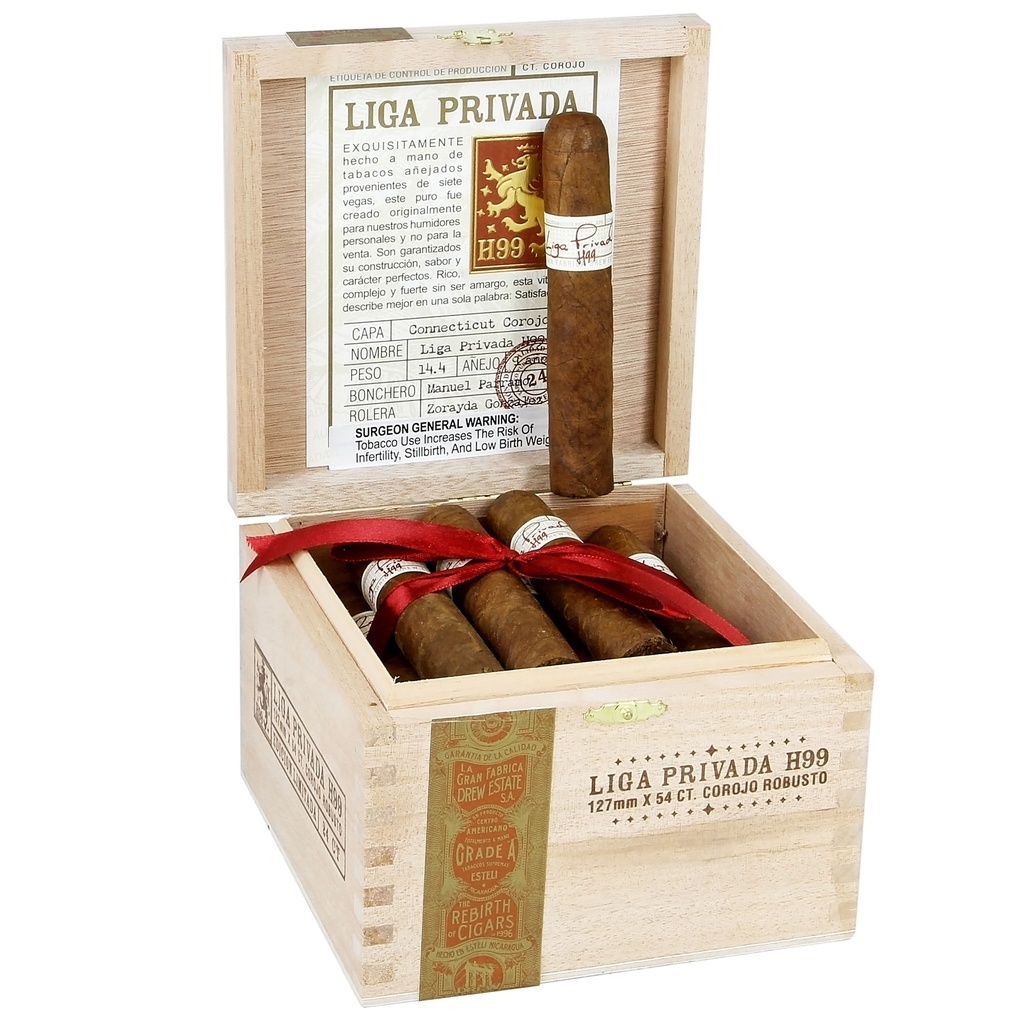 Liga Privada H99 Robusto 5" * 54