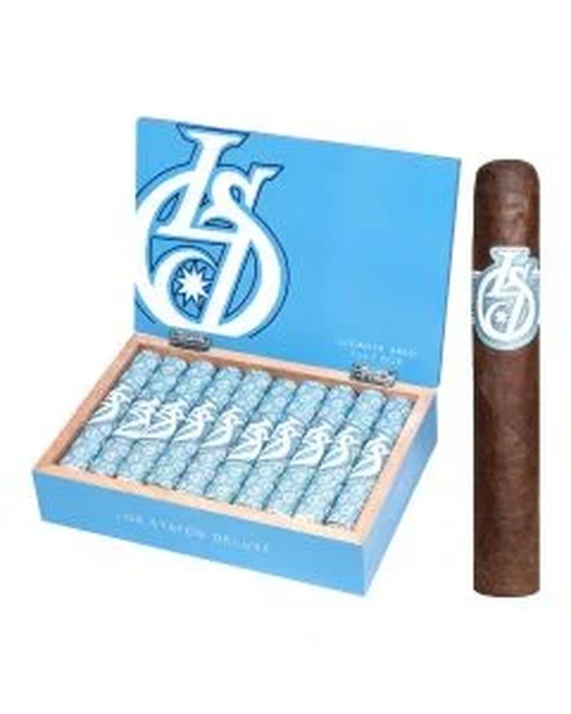 Los Statos Deluxe Maduro Gigante Box of 20 - 6" x 60