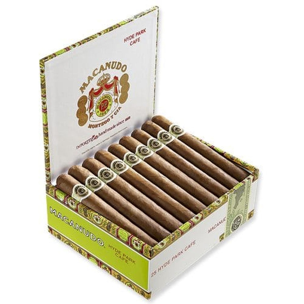 Macanudo Cafe Claybourne Box of 25 -  6'' x 31  