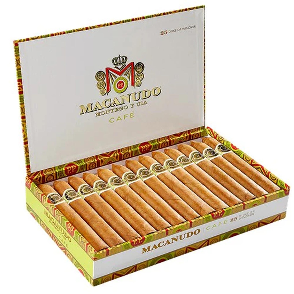 Macanudo Cafe Duke Of Windsor Box of 25 - 6" x 50