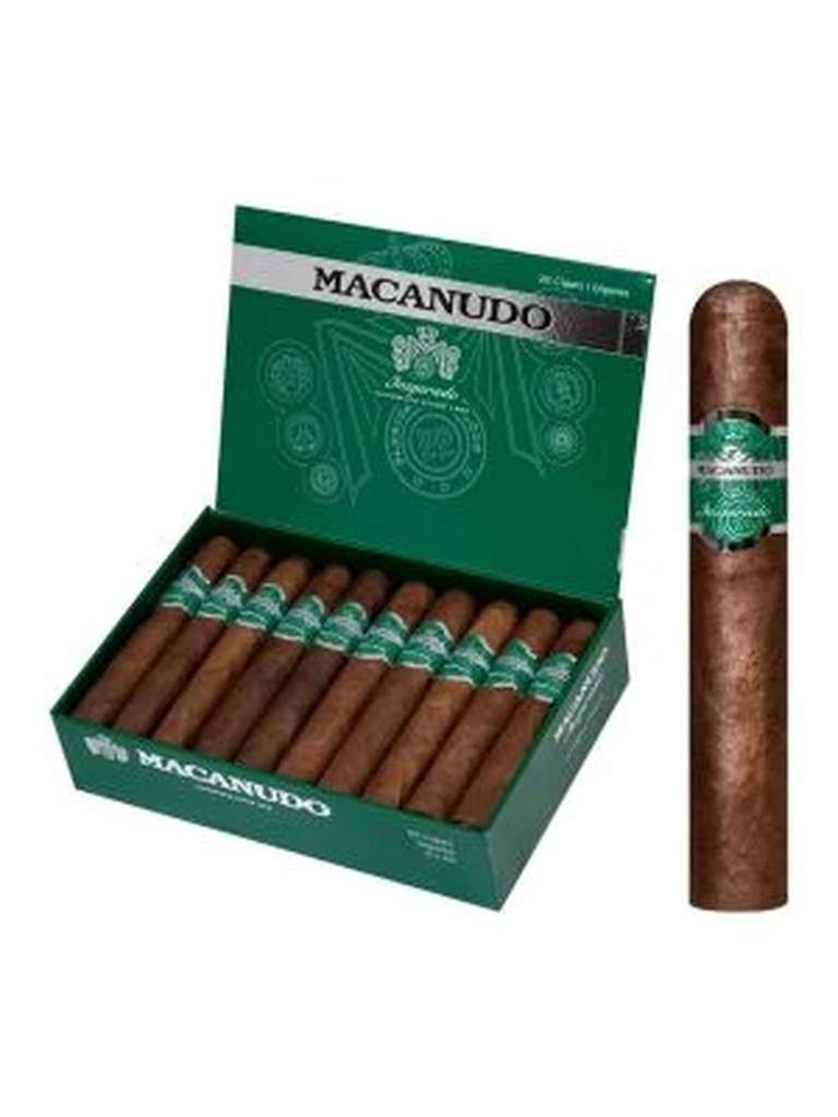 Macanudo Inspirado Green Churchill Box of 25 - 7'' x 48
