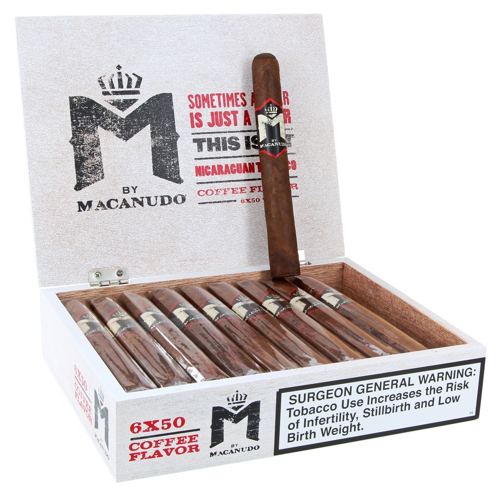 Macanudo M By Macanudo Coffee Toro Box of 20 -  6" x 50