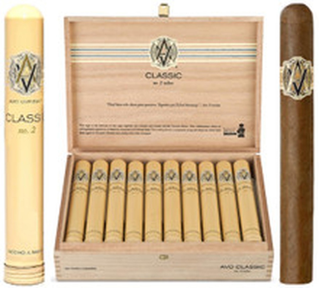 AVO Classic No. 2 Tubos Box of 20 - 6" x 50   