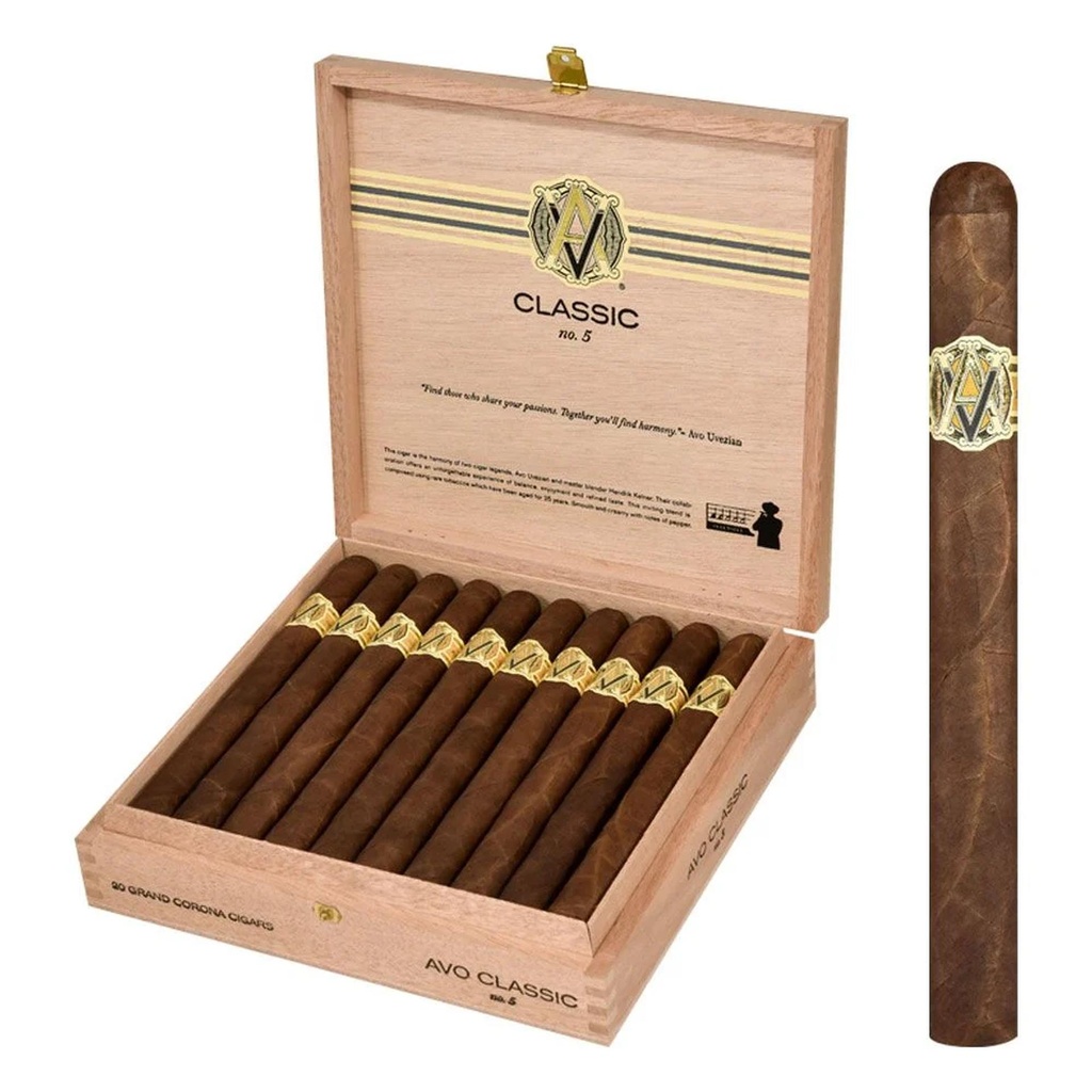 AVO Classic No.5 Box of 20 - 6" 7/8 x 46