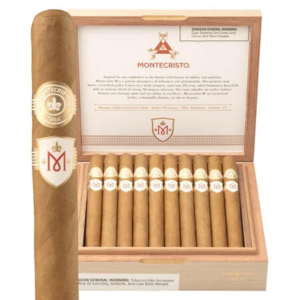 Montecristo M Churchill Box of 20 - 7" x 50 