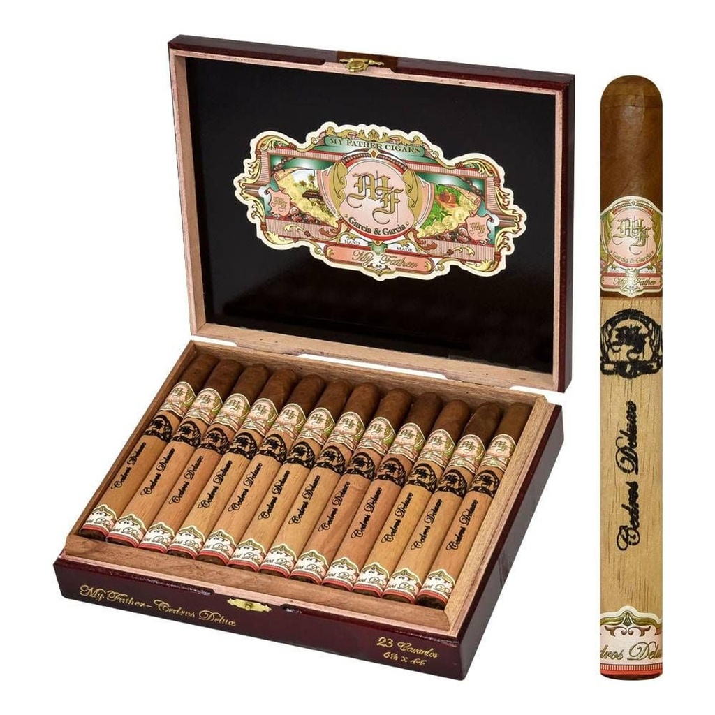 My Father Cedro Deluxe Cervantes Box of 20 - 6'' 1/2 x 44
