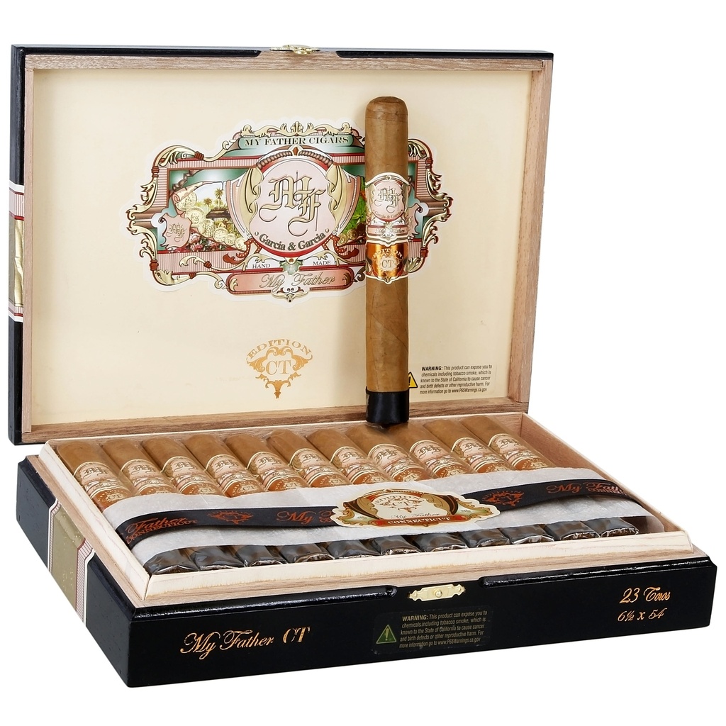 My Father Connecticut Toro Box of 23 - 6'' 1/2 x 54