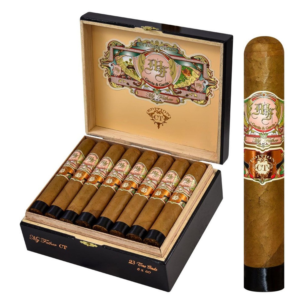 My Father Connecticut Toro Gordo Box of 23 - 6'' x 60