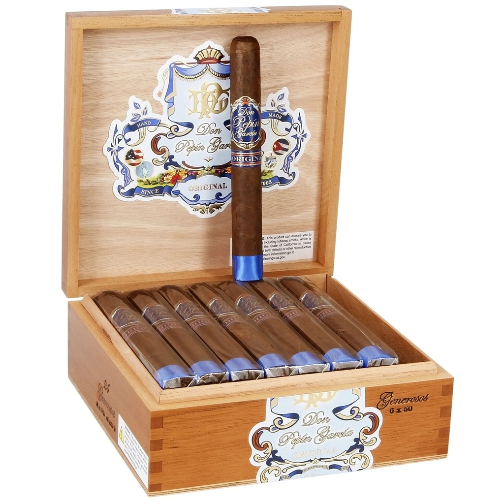 My Father Don Pepin Garcia Original Laceros Box of 20 - 7'' 1/2 x 38