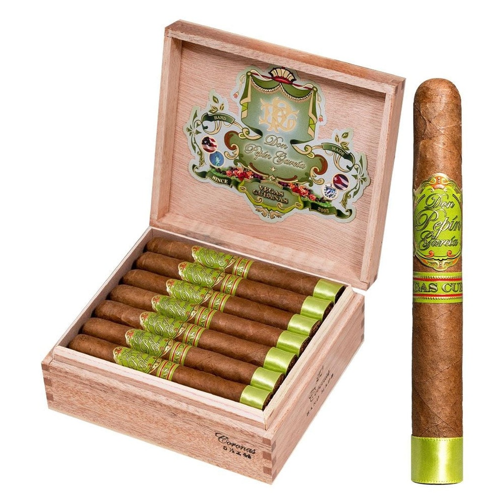 My Father Don Pepin Garcia Vegas Cubanas Coronas Box of 20 - 5'' 1/2 x 44