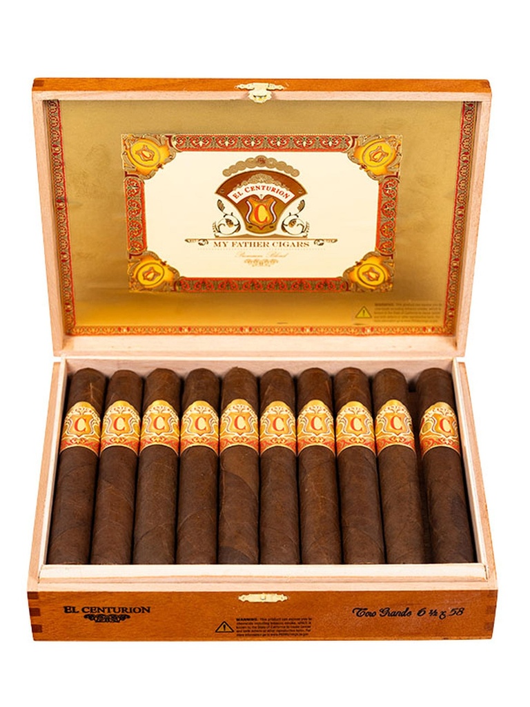 My Father El Centurion Toro Grande Box of 20 - 6'' 1/2 x 58