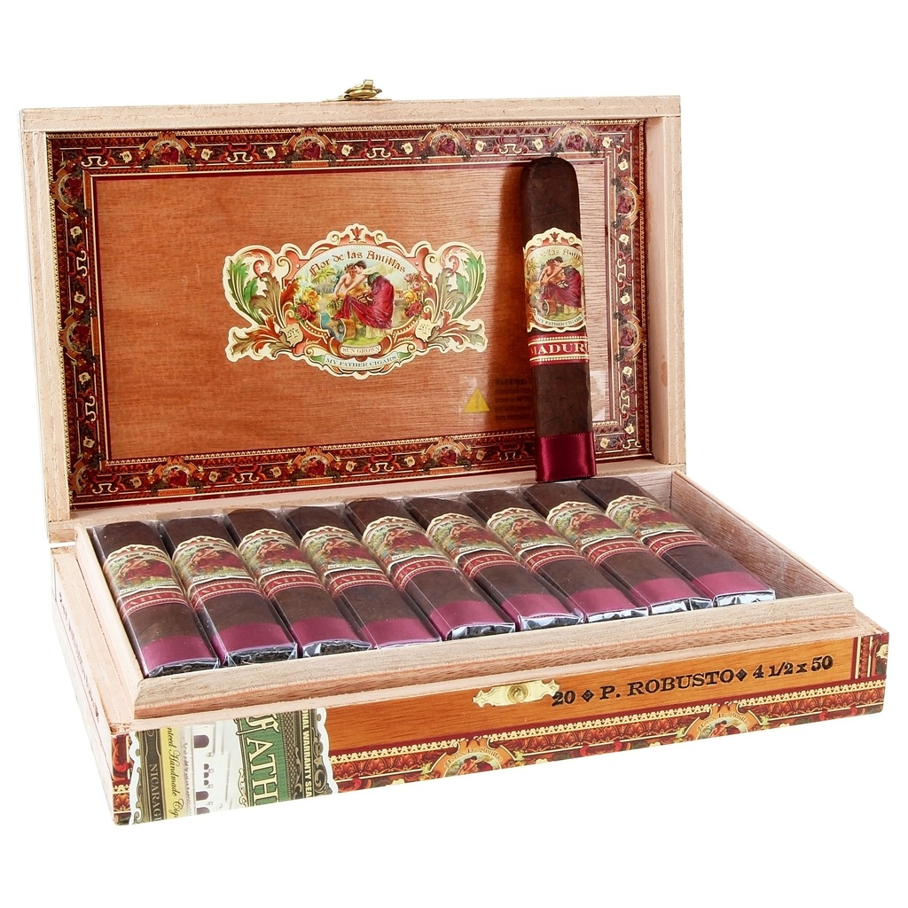My Father Flor de Las Antillas Maduro Petit Robusto Box of 20 - 4'' 1/2 x 50
