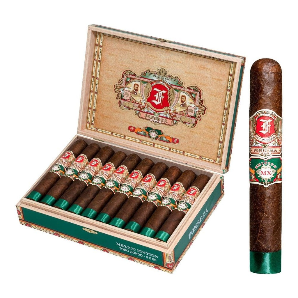 My Father Fonseca Mexico Edition Toro Gordo Box of 20 - 6'' x 60