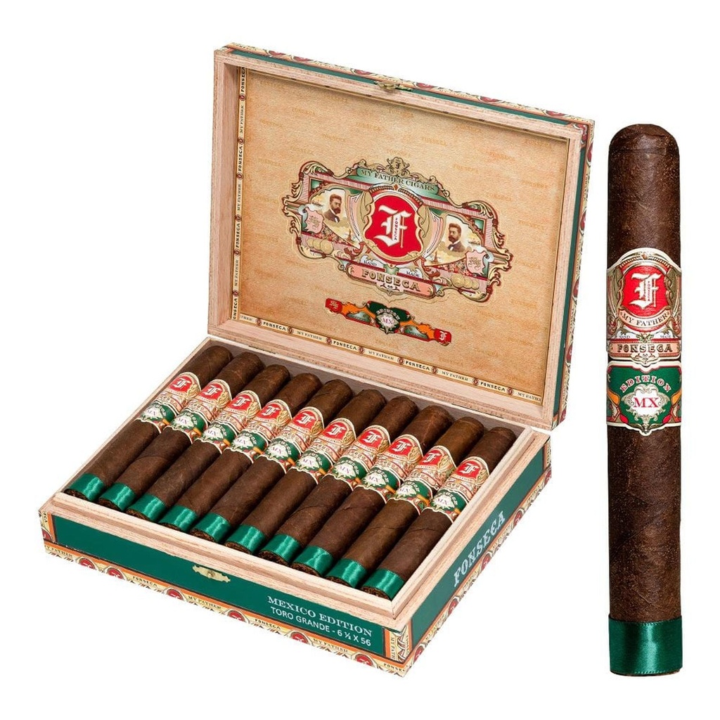 My Father Fonseca Mexico Edition Toro Grande Box of 20 - 6''1/2 x 56