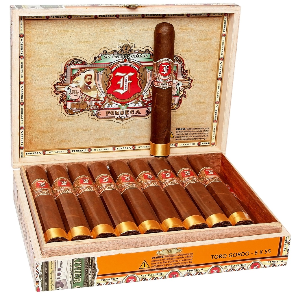 My Father Fonseca Toro Gordo Box of 20 - 6'' x 55