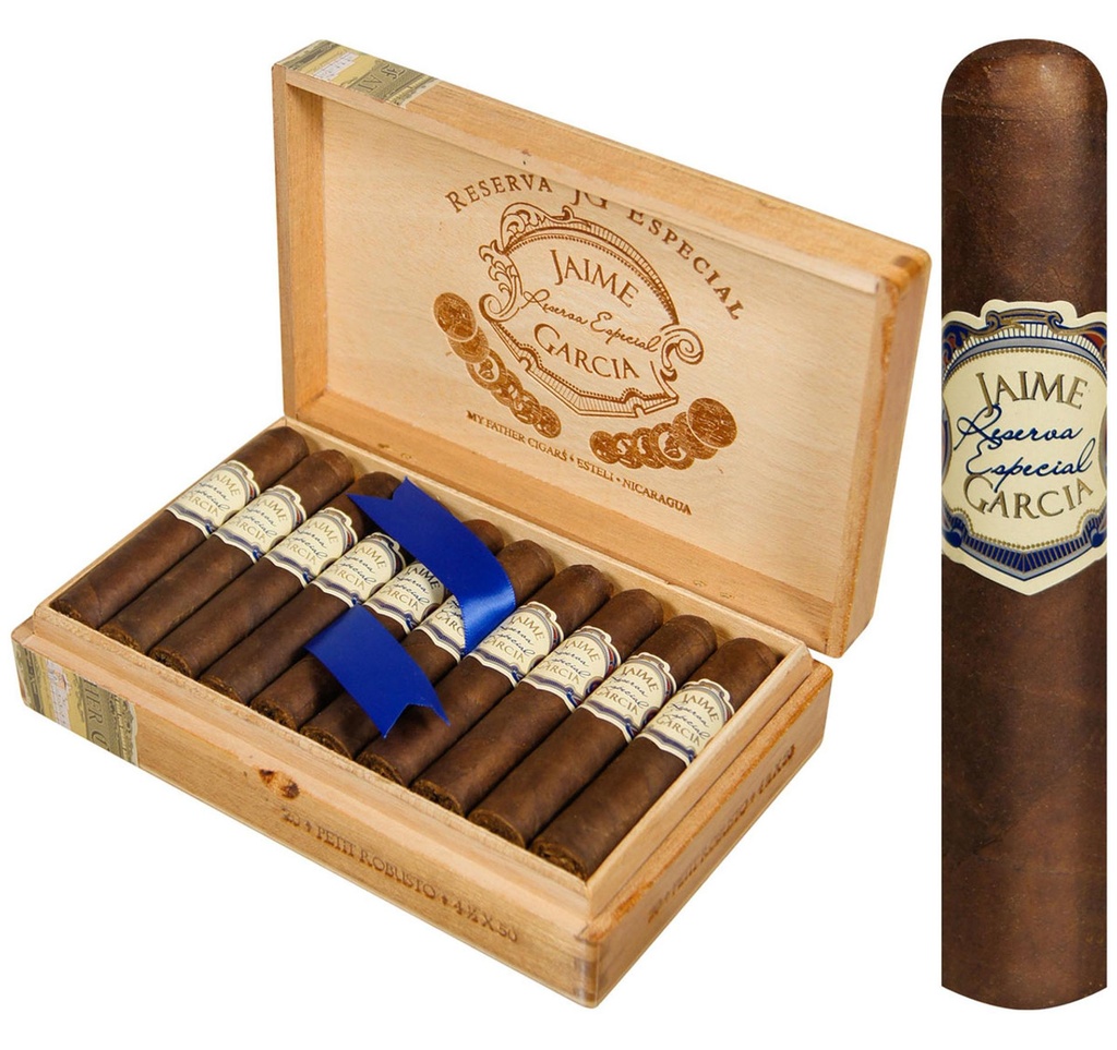 My Father Jaime Garcia Reserva Especial Petit Robusto Box of 20 - 4'' 1/2 x 50