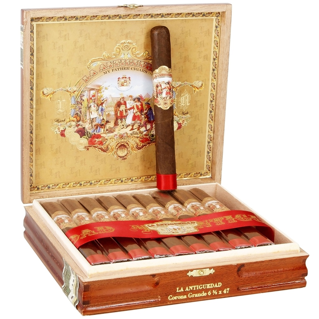 My Father La Antiguedad Corona Grande Box of 20 -  6'' 3/8 x 47