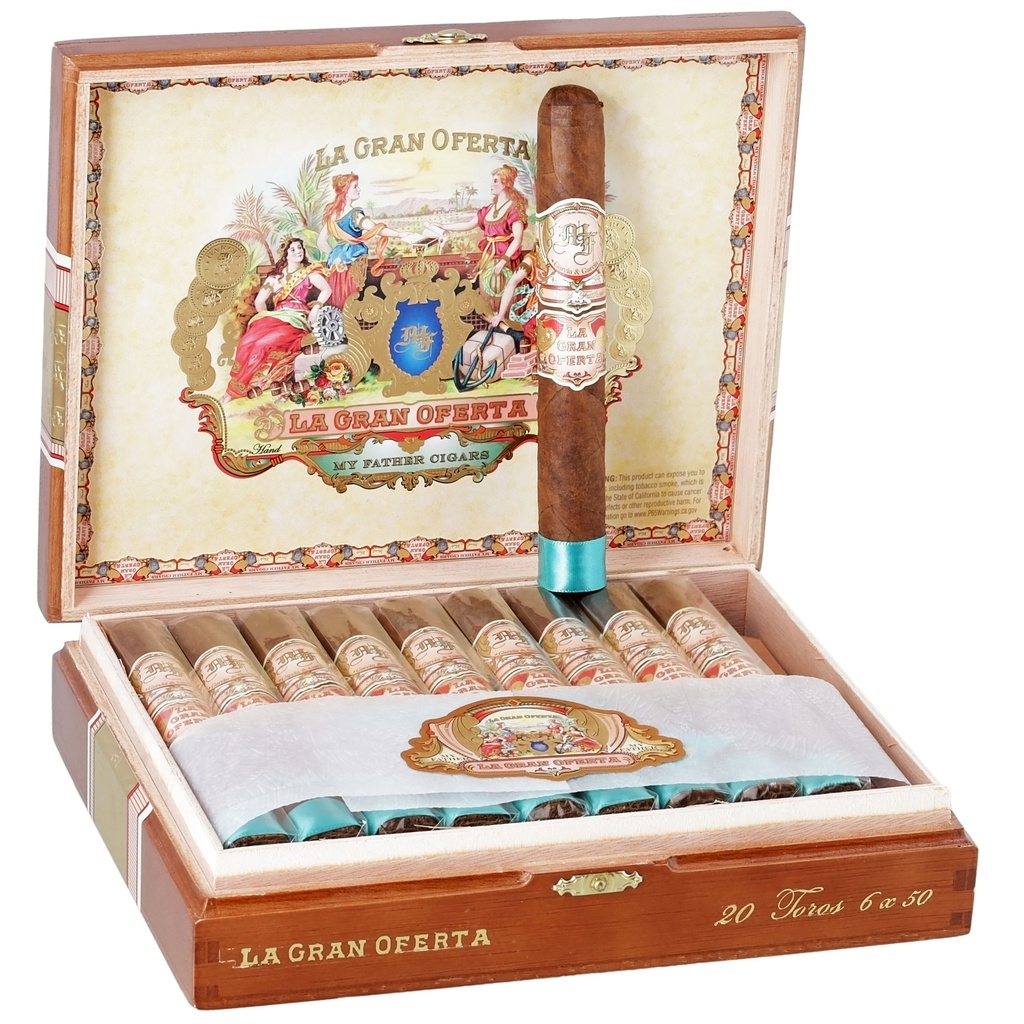 My Father La Gran Oferta Toro Box of 20 - 6'' x 50