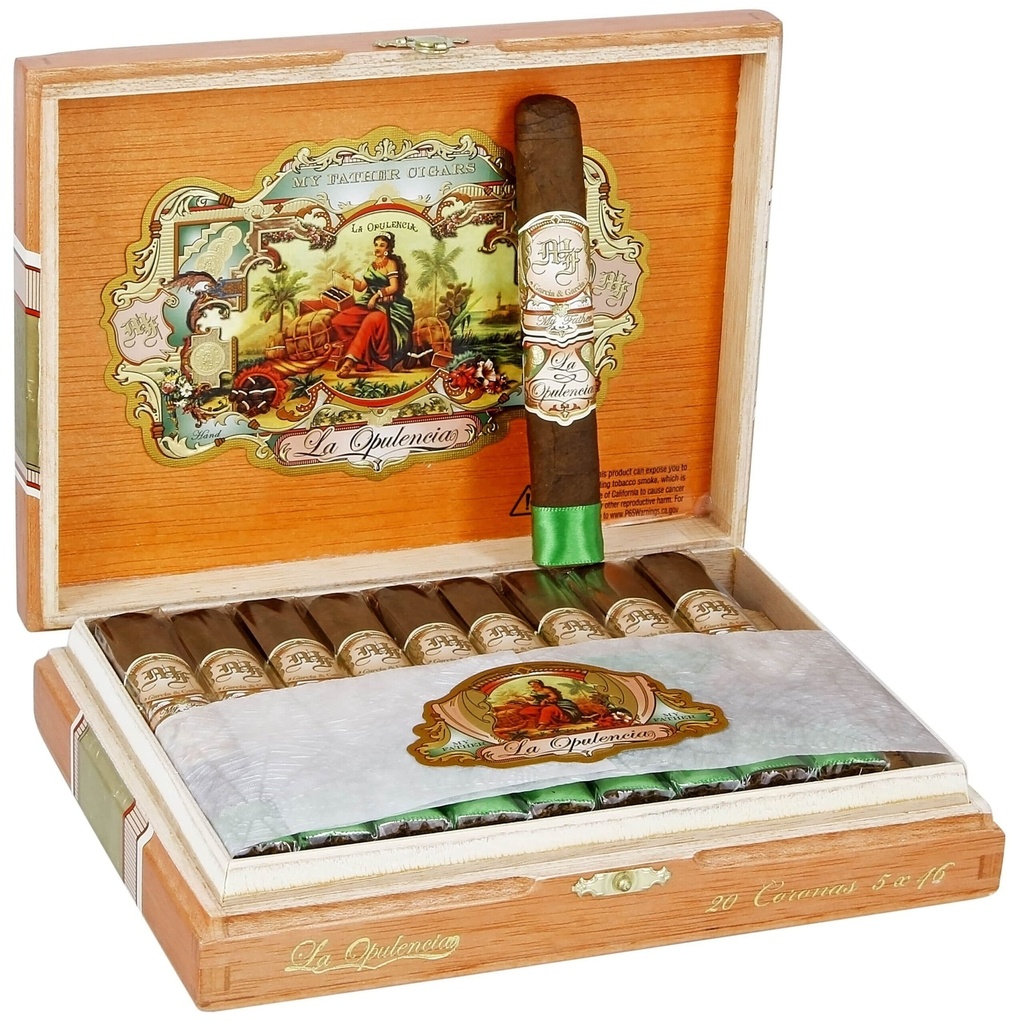 My Father La Opulencia Corona Box of 20 - 5'' x 46