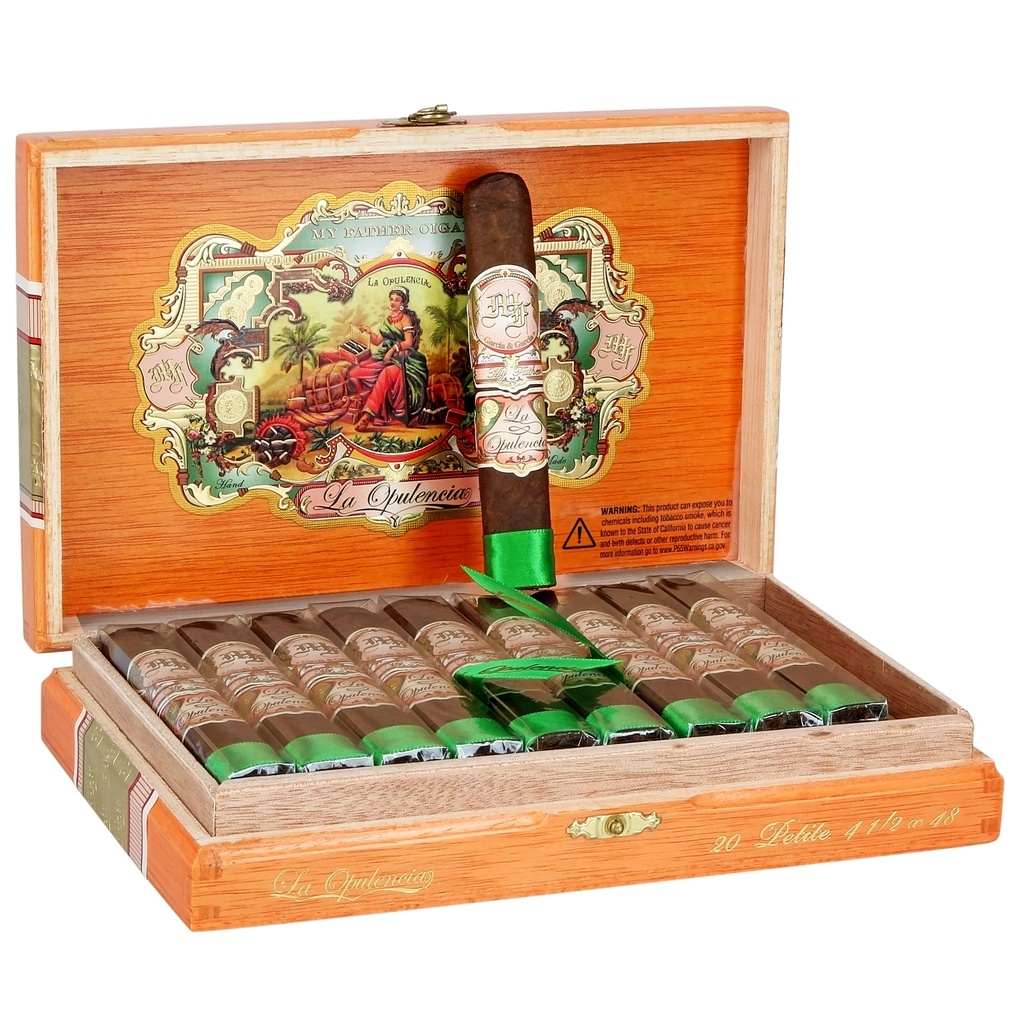 My Father La Opulencia Petite Box of 20 - 4'' 1/2 x 48