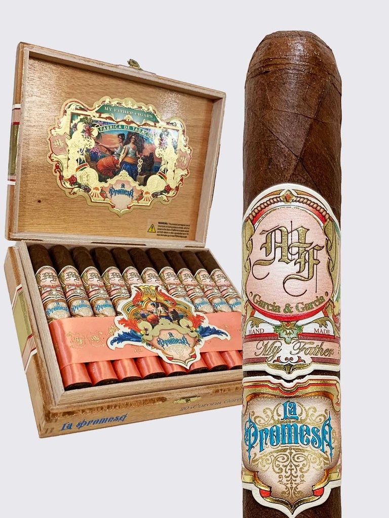 My Father La Promesa Corona Gorda Box of 20 - 5'' 1/2 x 48