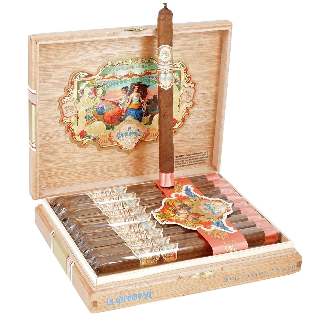 My Father La Promesa Lancero Box of 20 - 7" 1/2 x 38