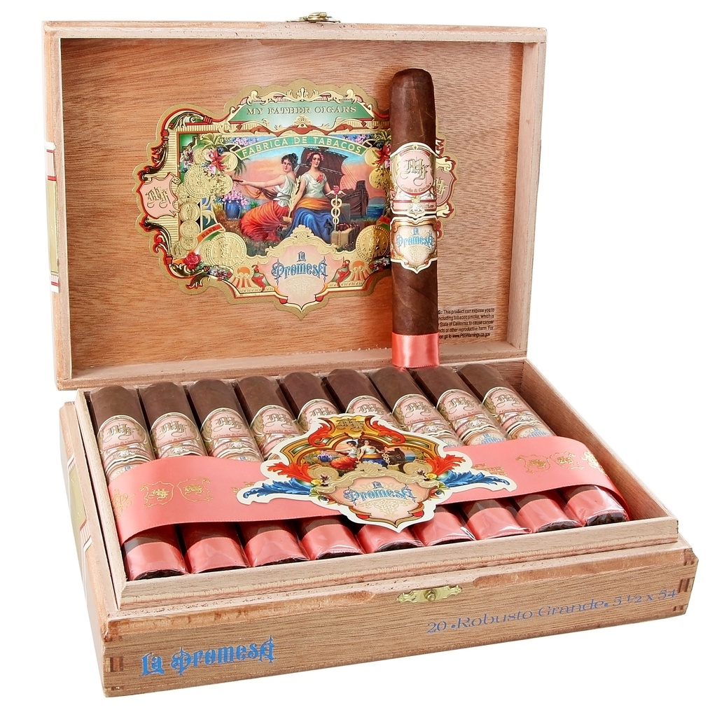 My Father La Promesa Robusto Grande Box of 20 - 5" 1/2 x 54