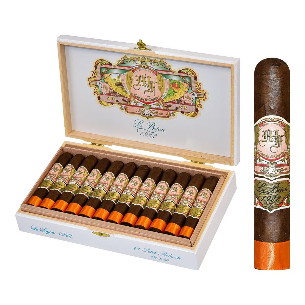 My Father Le Bijou 1922 Petit Robusto Box of 23 - 4'' 1/2 x 50