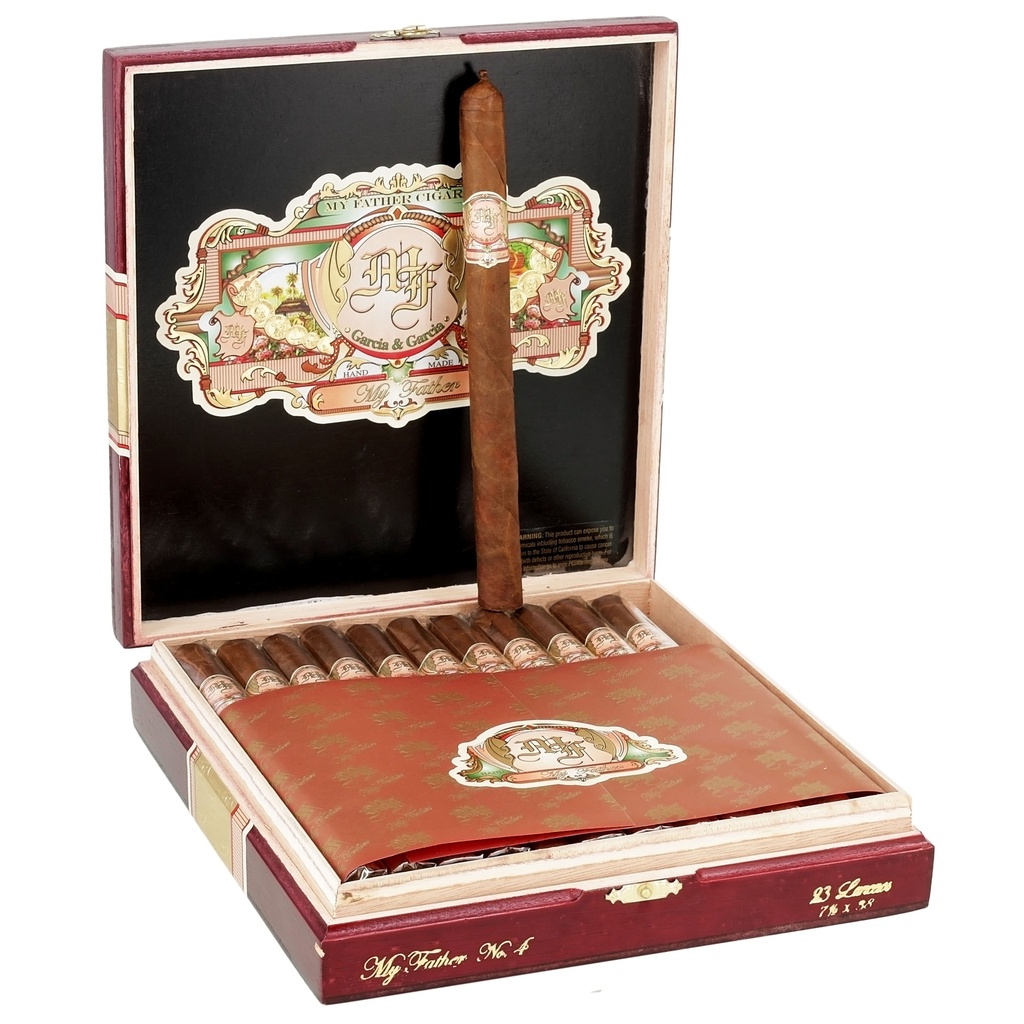 My Father No. 4 Lancero Box of 20 - 7" 1/2 * 38