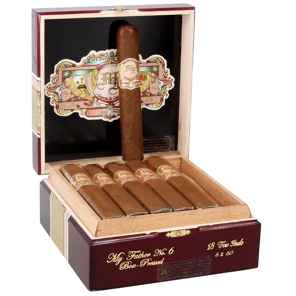 My Father No. 6 Toro Gordo Box of 18 - 6" x 60