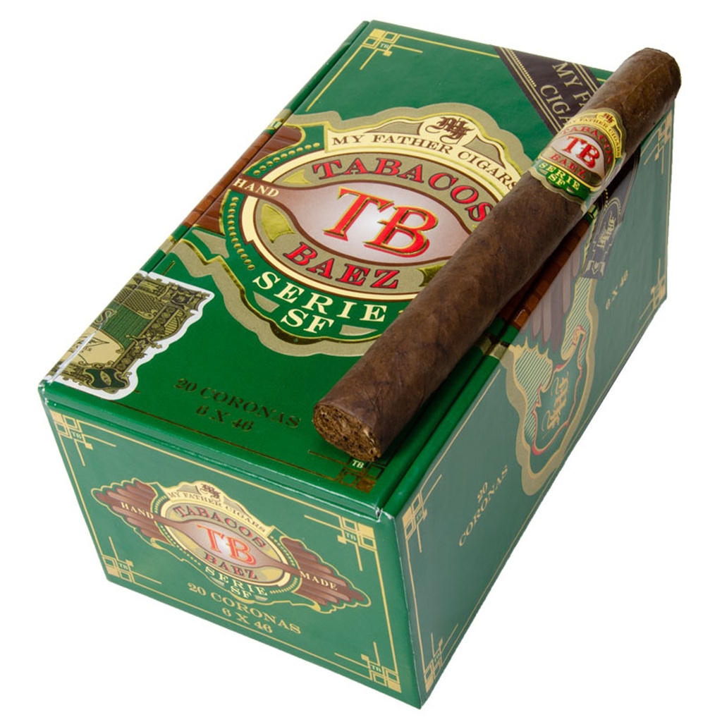 My Father Tabacos Baez-Serie "SF" Corona Box of 20 -  6'' x 46