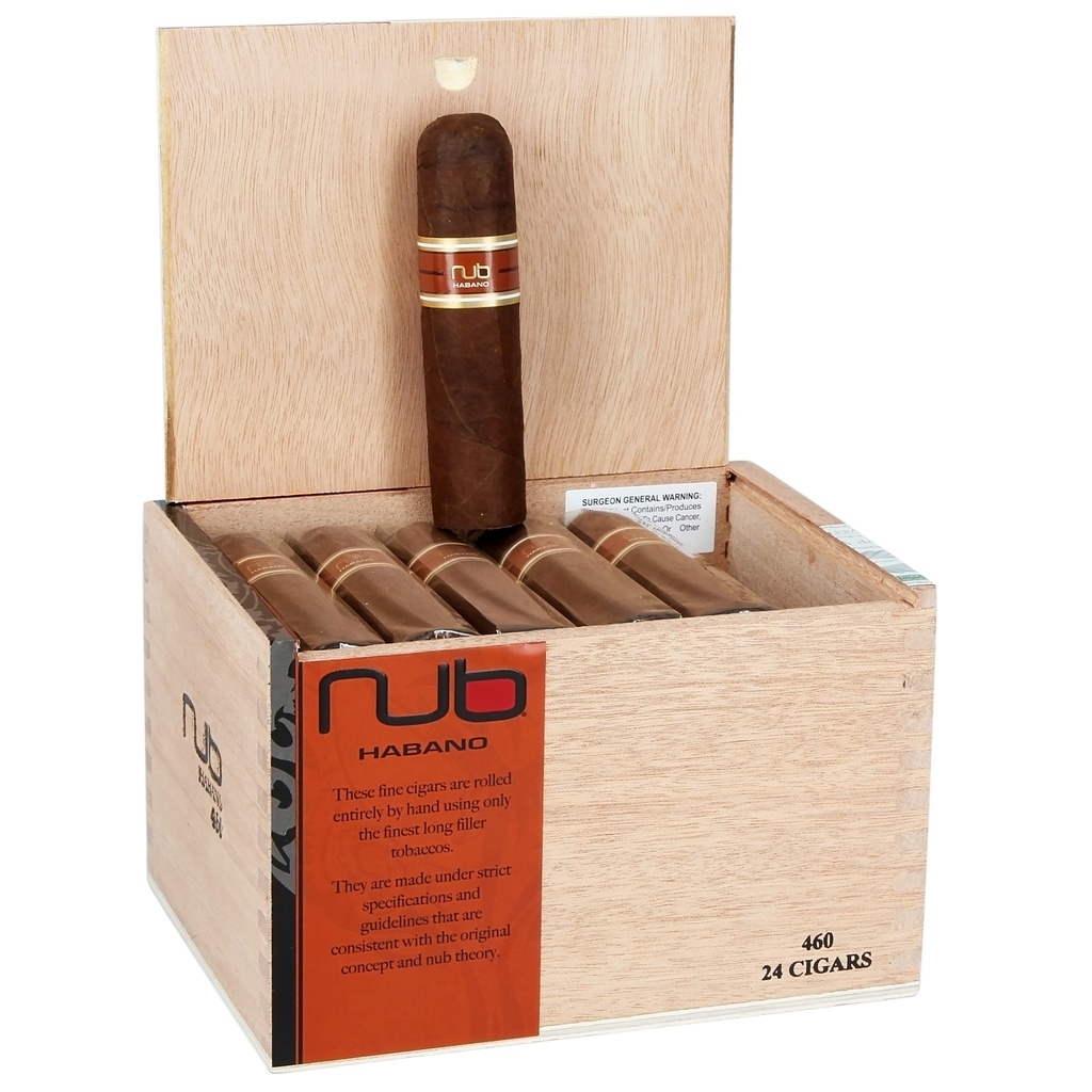 NUb Habano 460 Box of 24 - 4" x 60
