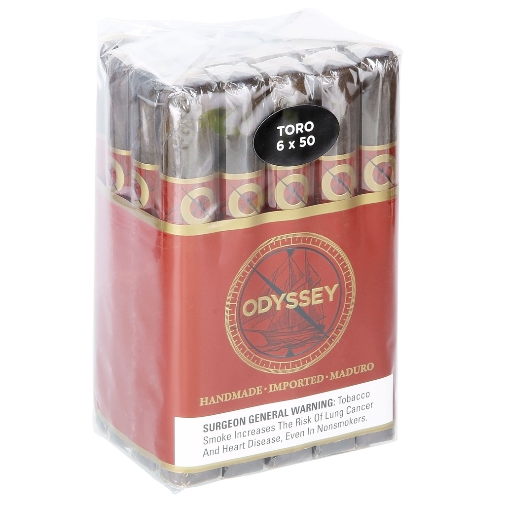 Odyssey Maduro Toro 6" * 50