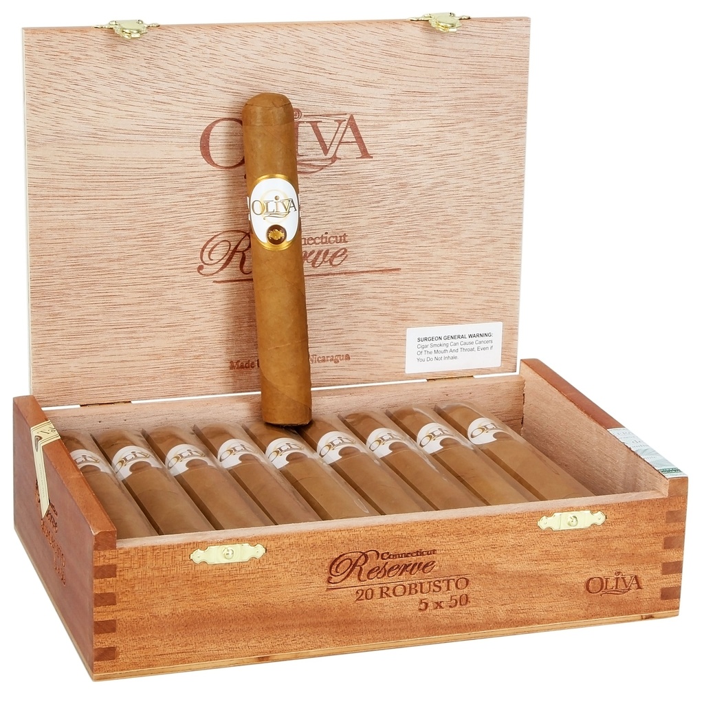 Oliva Connecticut Reserve Robusto Box of 20 - 5" x 50