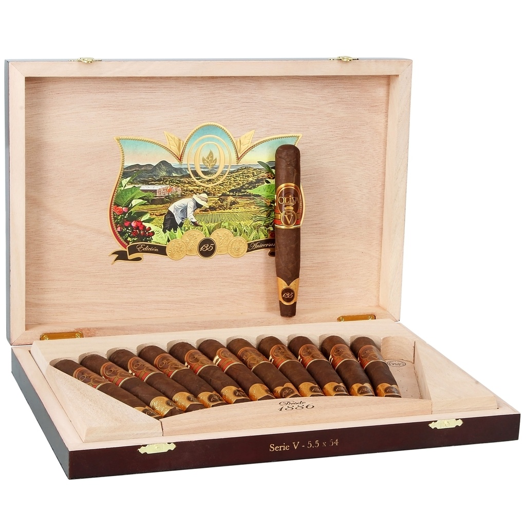 Oliva Serie V 135th Anniversary Edicion Limitada Box of 12 - 5" 1/2 x 54