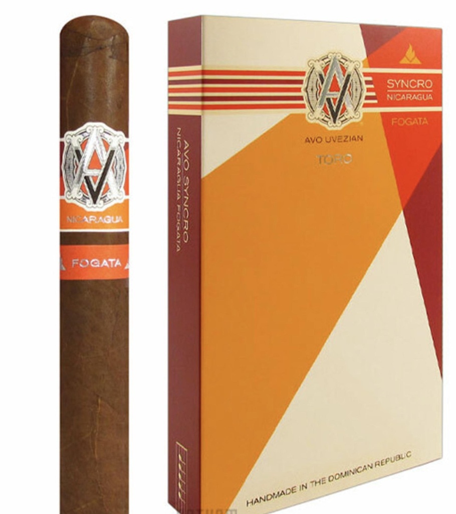 AVO Syncro Nicaragua Toro (Pack of 4 ) Box of 20 - 6" x 54