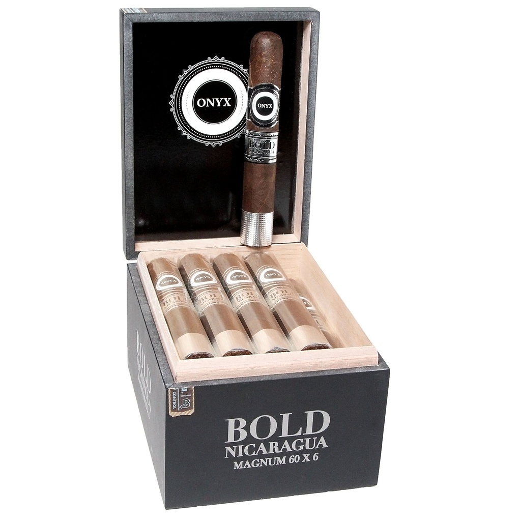 Onyx Bold Nicaragua Magnum Box of 20 - 6" x 60