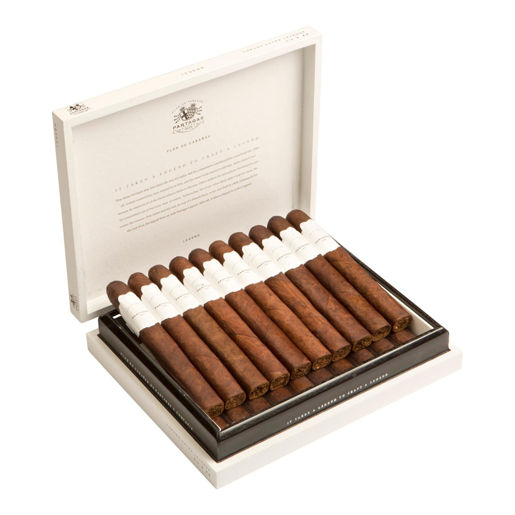 Partagas Legend Corona Extra Leyenda Box of 20 - 5" 1/4 x 44