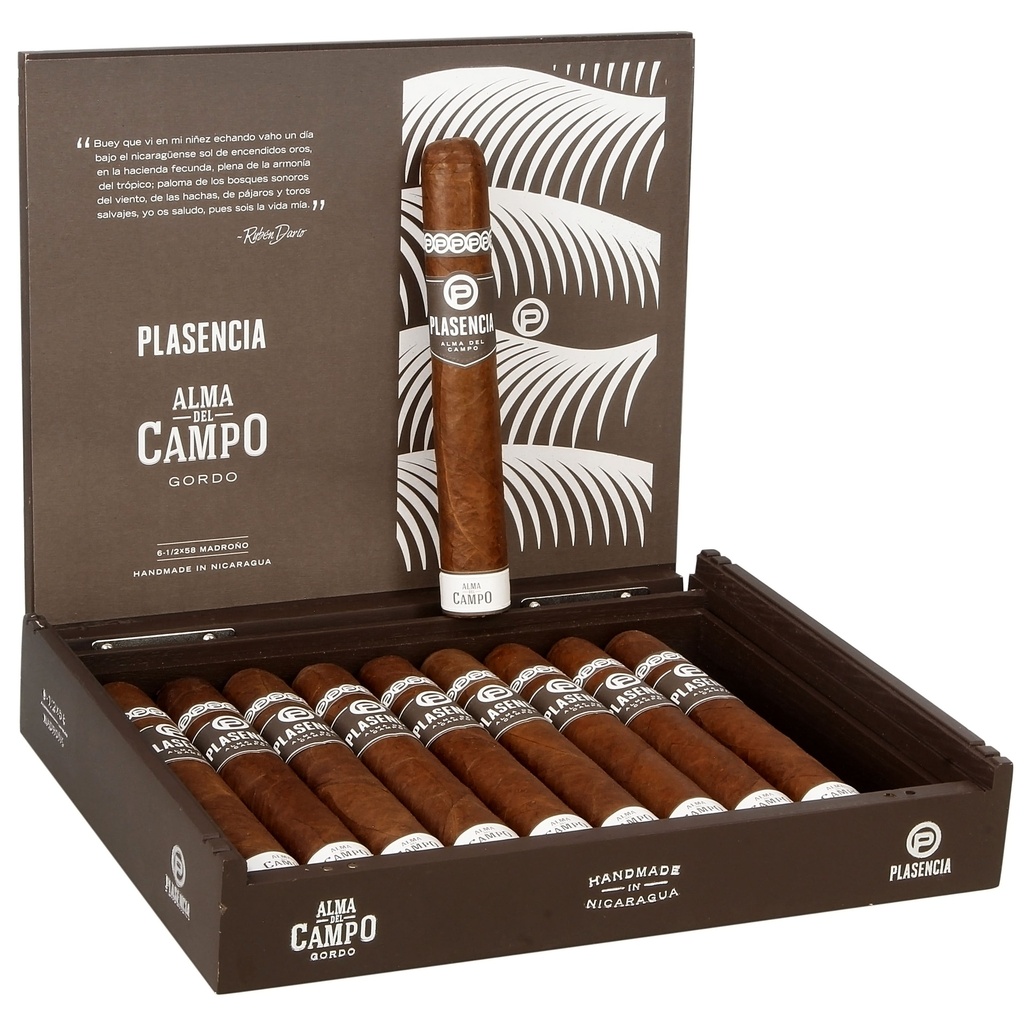 Plasencia Alma Del Campo Madrono Box of 10 - 6" 1/2 x 58