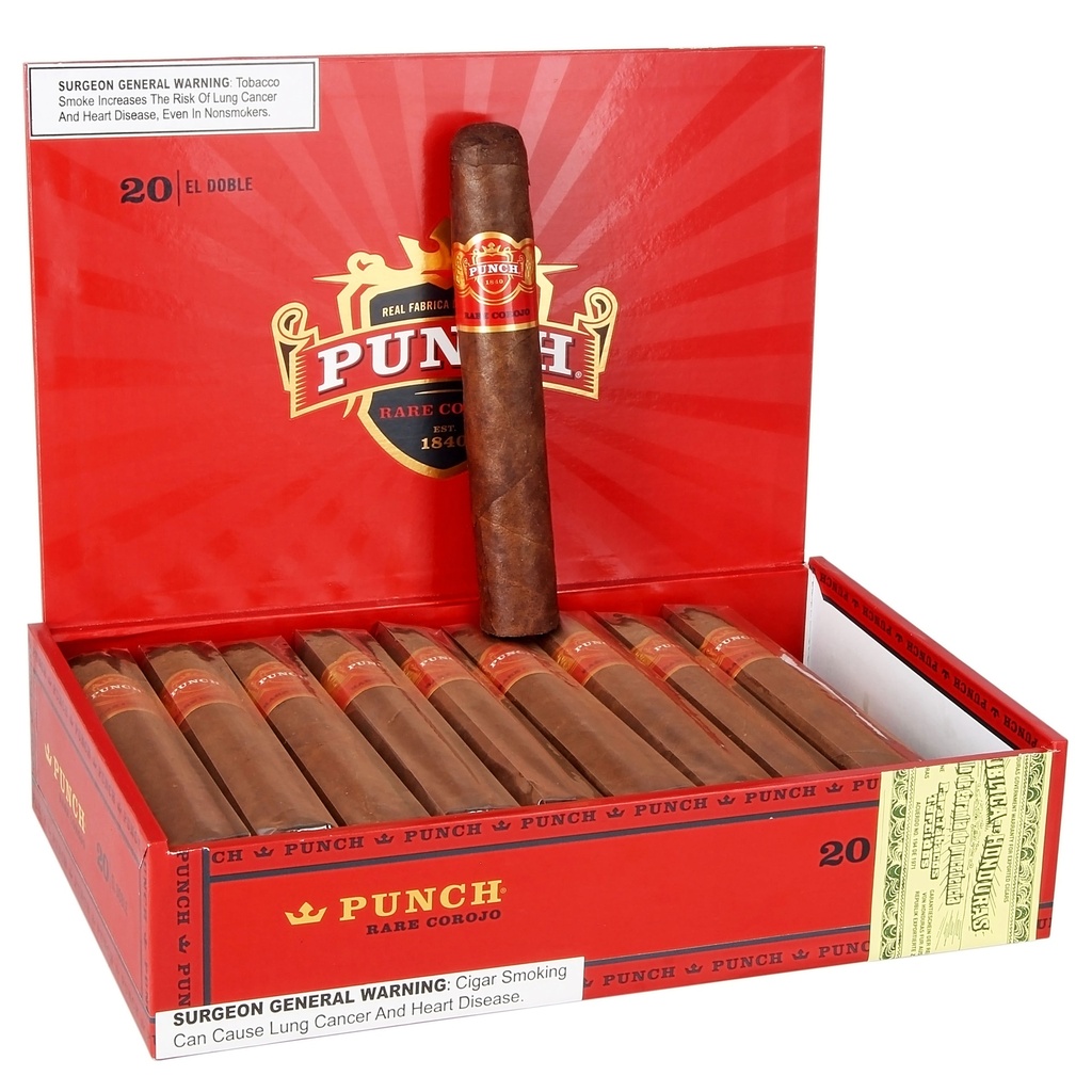 Punch Rare Corojo El Doble 5"7/8 * 60