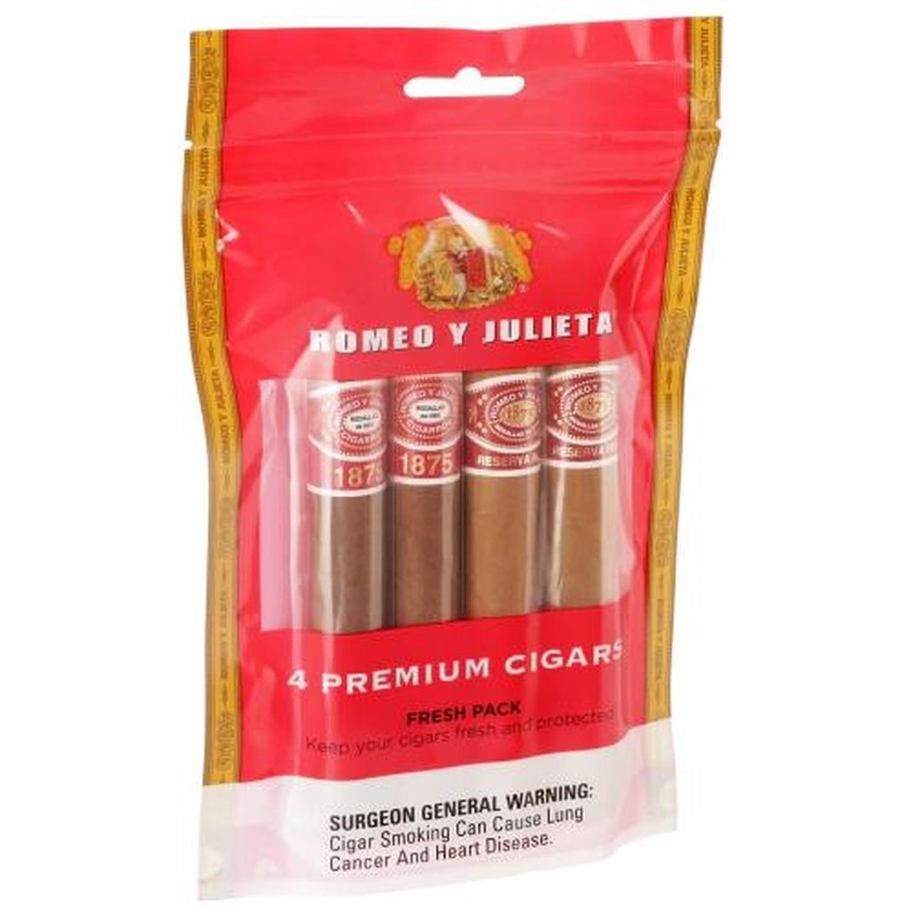 Romeo y Julieta 1875 Fresh Pack 4-Cigar Sampler