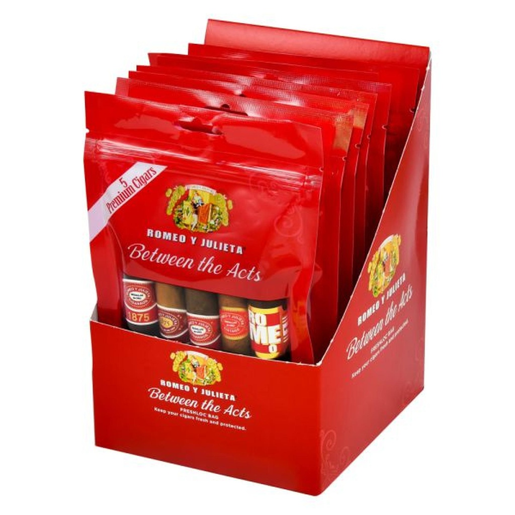 Romeo y Julieta Between the Acts Fresh Loc 5-Cigar Sampler Box of 40