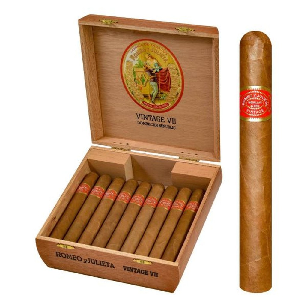 Romeo y Julieta Vintage VII Box of 25 - 6" x 50