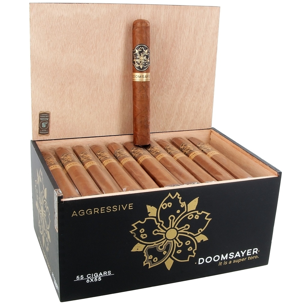Room 101 Doomsayer Aggressive (Maduro) Toro Box of 55 - 6" x 55