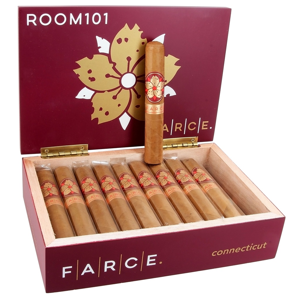 Room 101 The Farce Connecticut Robusto Box of 20 - 5" x 50