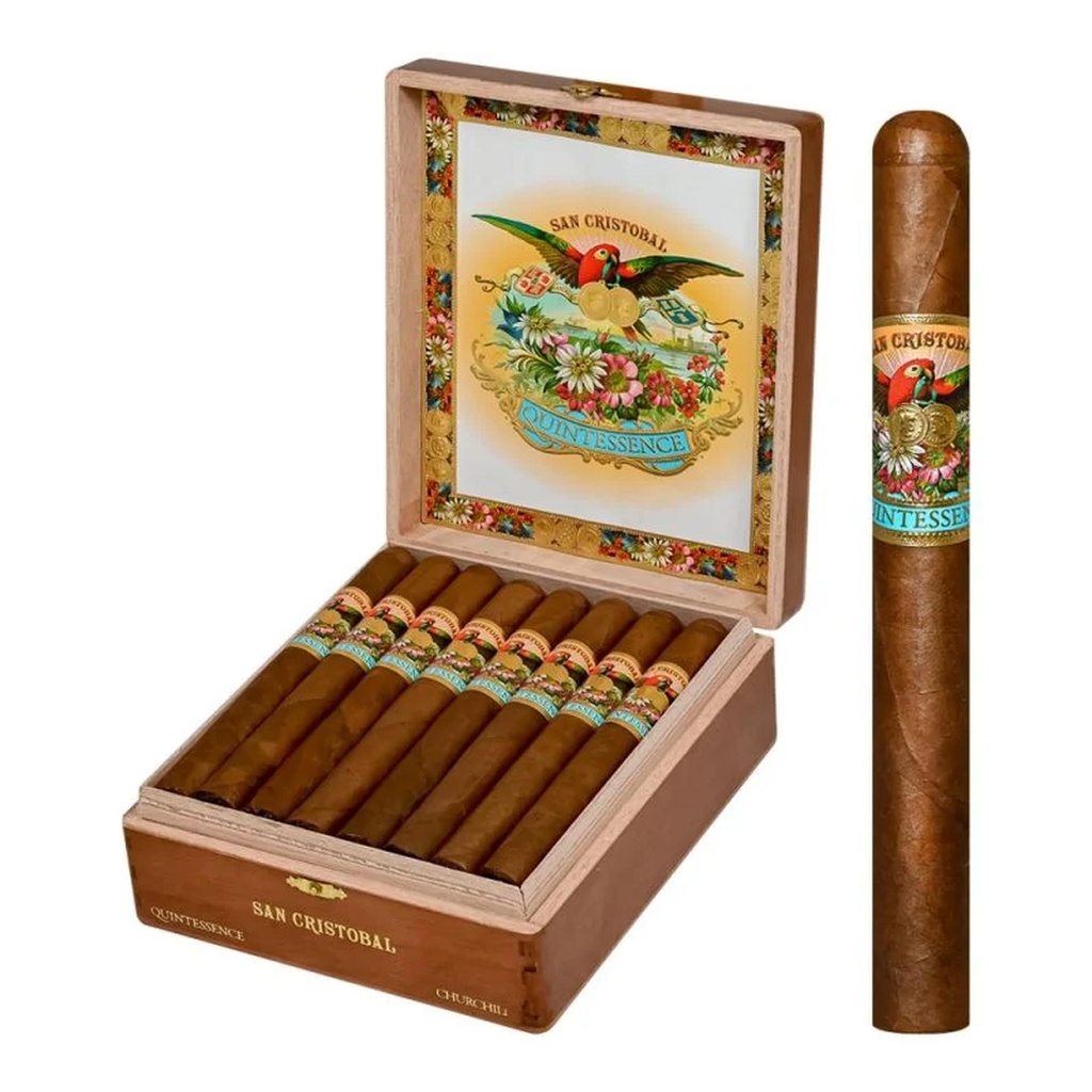 San Cristobal Quintessence Churchill Box of 24 - 7" x 49