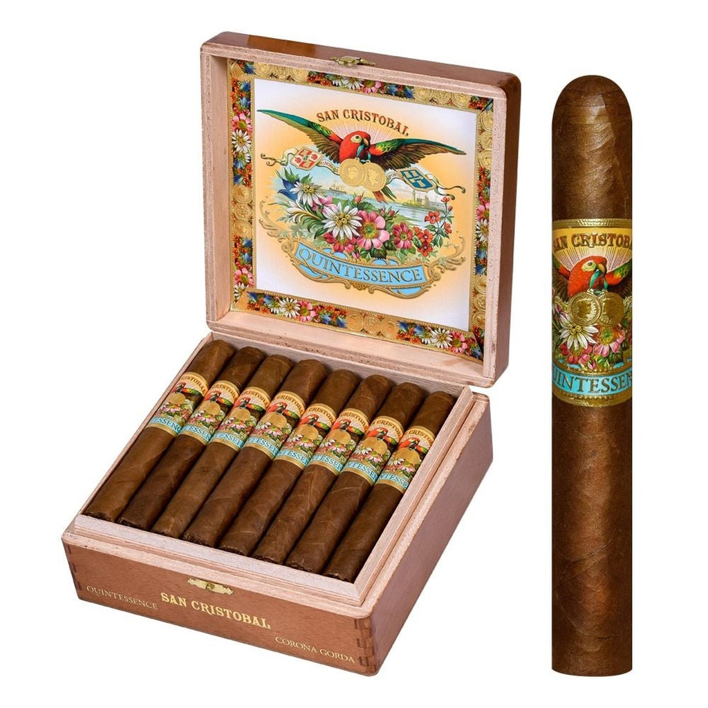 San Cristobal Quintessence Corona Gorda Box of 24 - 5" 5/8 x 46