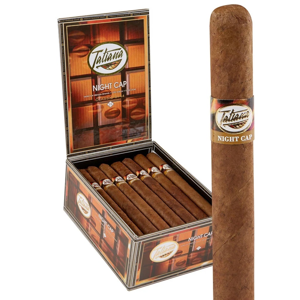 Tatiana Night Cap Classic Corona Box of 25 - 6" x 44